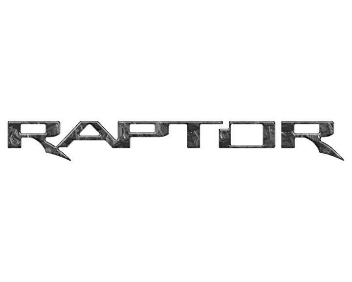 Raptor Tailgate Emblem Inserts Fits 2024-2026 Ford Ranger