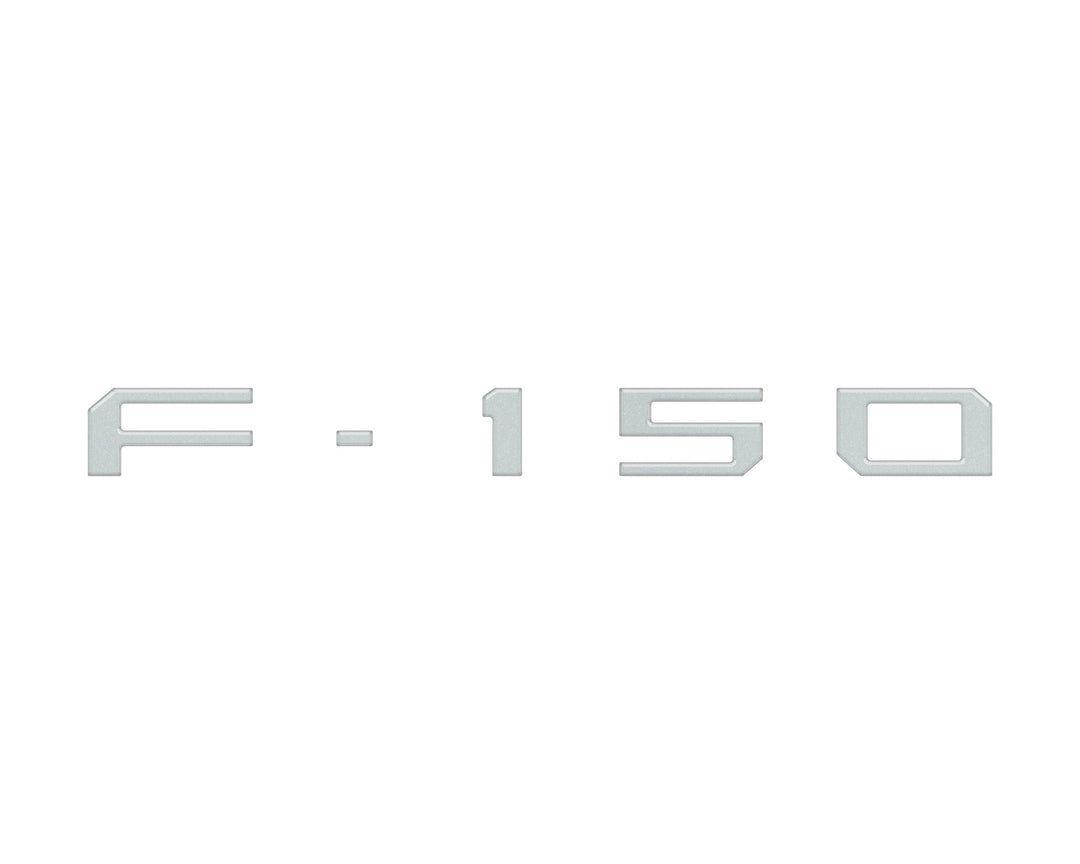 Passenger Cubby Letter Overlays Fits 2021-2025 Ford F-150 XL/STX