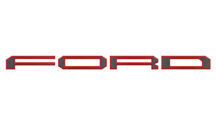 Raptor Tailgate Letter Overlays Fits 2021-2025 Ford F-150 Raptor