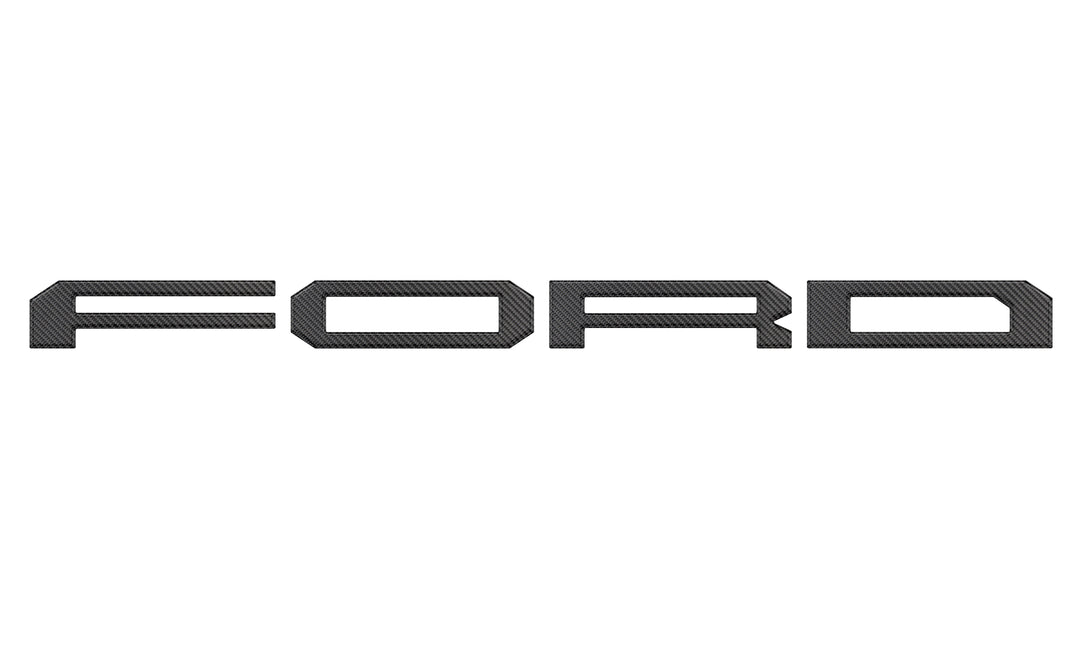Raptor Tailgate Letter Overlays Fits 2021-2025 Ford F-150 Raptor