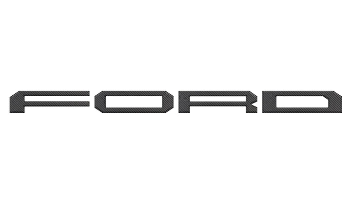 Raptor Tailgate Letter Overlays Fits 2021-2025 Ford F-150 Raptor
