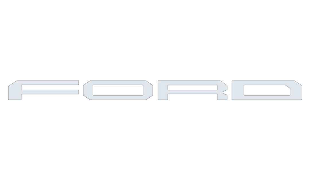 Raptor Tailgate Letter Overlays Fits 2021-2025 Ford F-150 Raptor