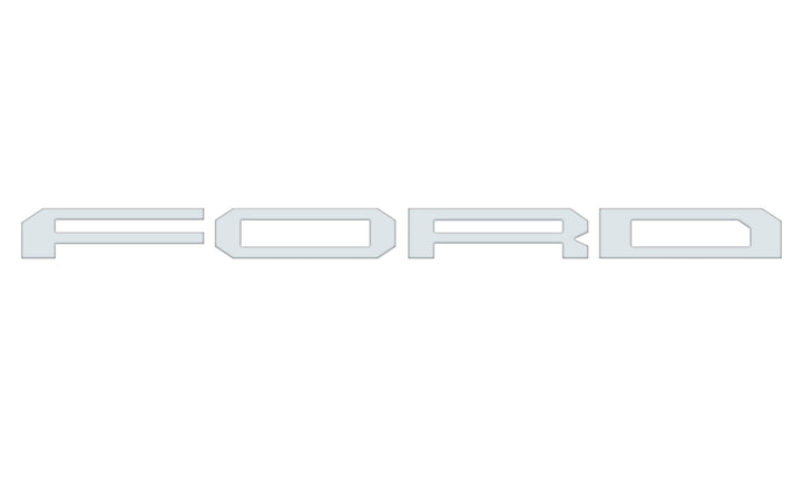 Raptor Tailgate Letter Overlays Fits 2021-2025 Ford F-150 Raptor