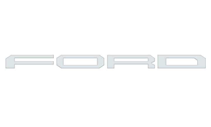 Raptor Tailgate Letter Overlays Fits 2021-2027 Ford F-150 Raptor