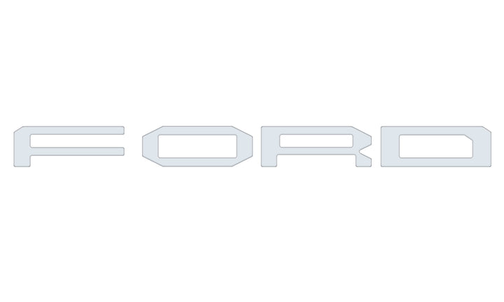 Raptor Front Grille Letters Fits 2021-2027 Ford F-150 Raptor