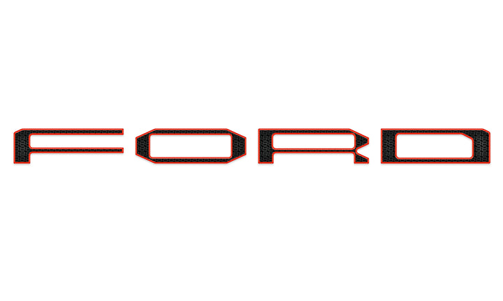 Raptor Front Grille Letters Fits 2021-2025 Ford F-150 Raptor
