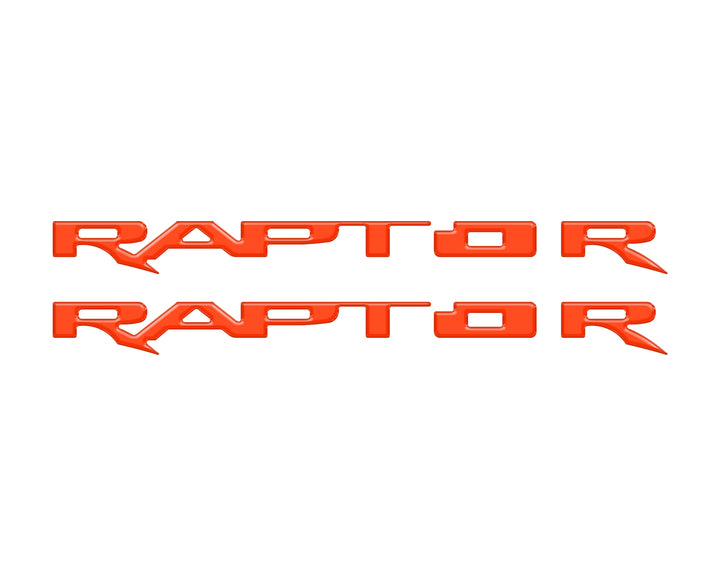 Running Board Emblem Overlays Fits 2017-2025 Ford F-150 Raptor