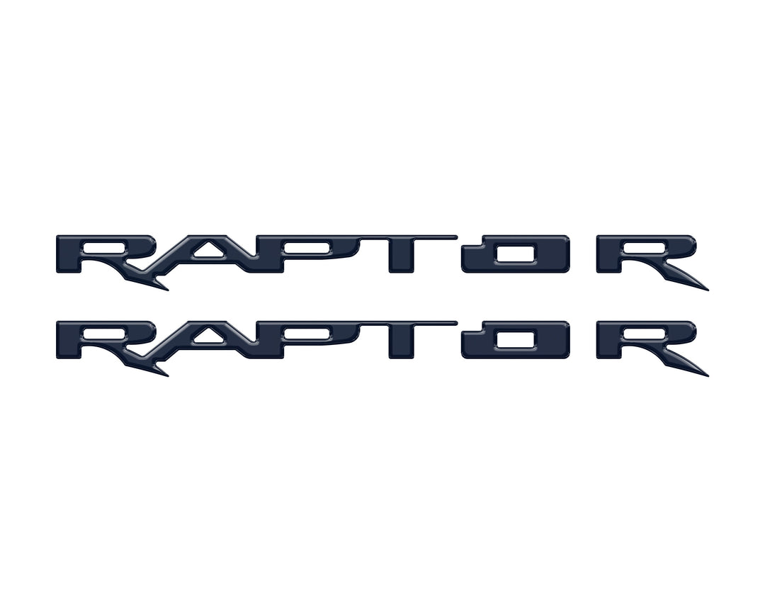 Running Board Emblem Overlays Fits 2017-2025 Ford F-150 Raptor