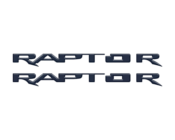 Running Board Emblem Overlays Fits 2017-2025 Ford F-150 Raptor