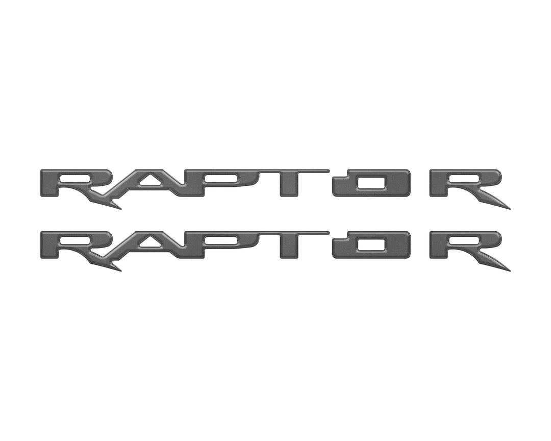 Running Board Emblem Overlays Fits 2017-2025 Ford F-150 Raptor