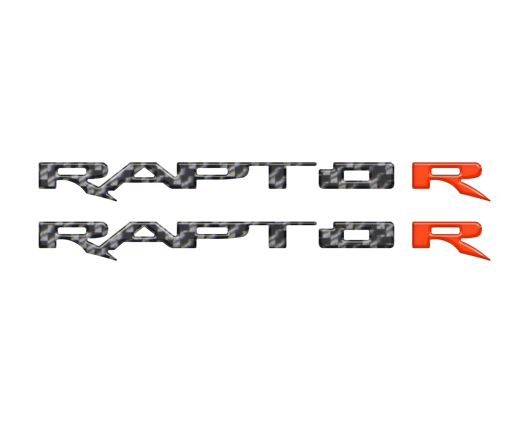 Running Board Emblem Overlays Fits 2017-2025 Ford F-150 Raptor