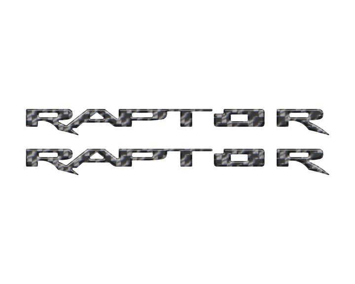 Running Board Emblem Overlays Fits 2017-2025 Ford F-150 Raptor