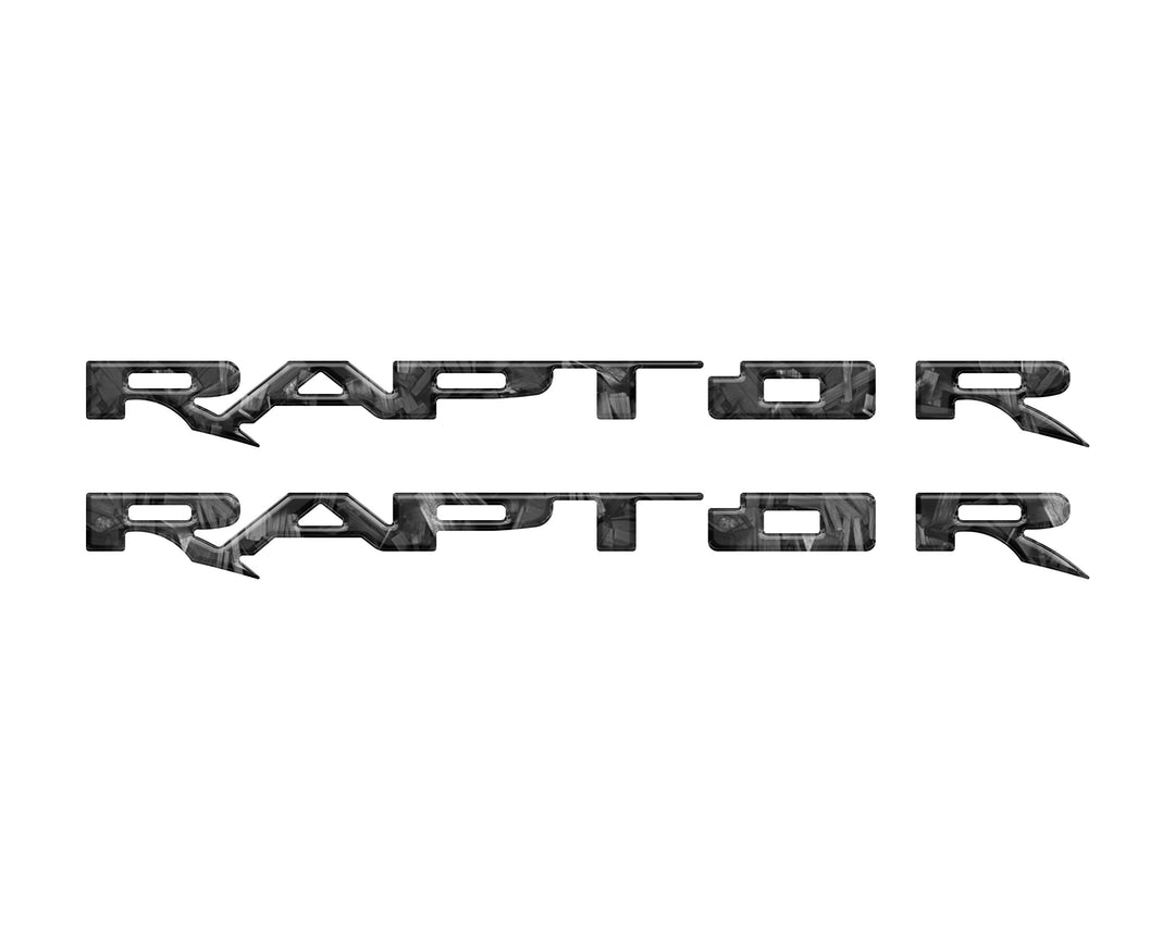 Running Board Emblem Overlays Fits 2017-2025 Ford F-150 Raptor