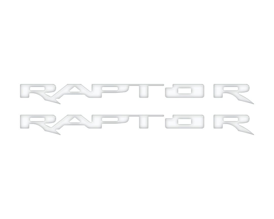 Running Board Emblem Overlays Fits 2017-2025 Ford F-150 Raptor