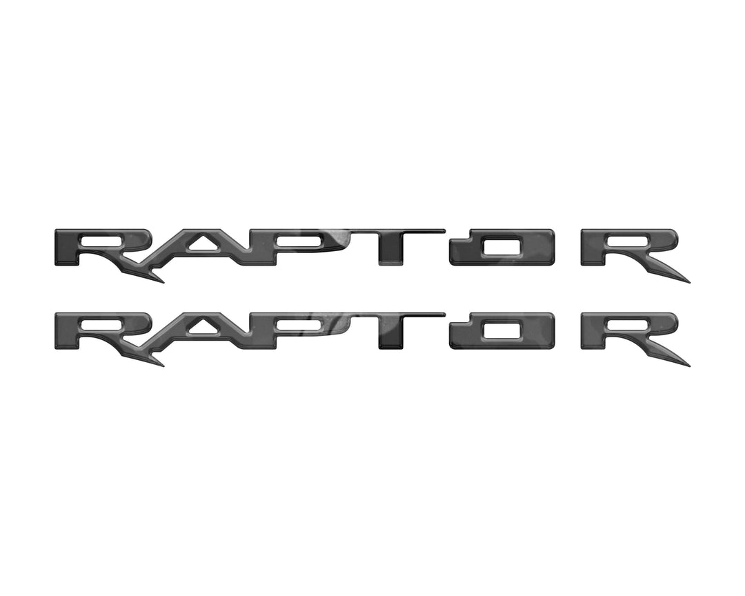 Running Board Emblem Overlays Fits 2017-2025 Ford F-150 Raptor