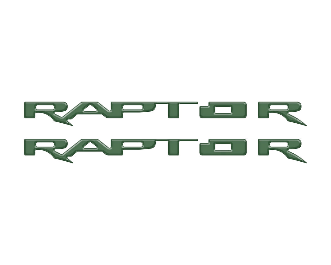 Running Board Emblem Overlays Fits 2017-2025 Ford F-150 Raptor