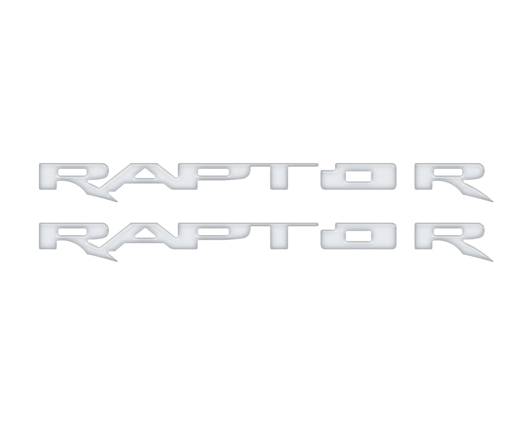 Running Board Emblem Overlays Fits 2017-2025 Ford F-150 Raptor