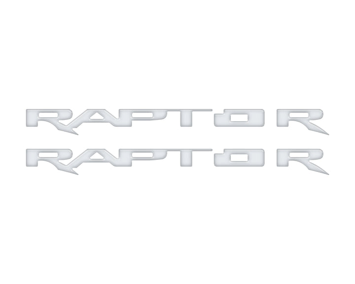 Running Board Emblem Overlays Fits 2017-2025 Ford F-150 Raptor