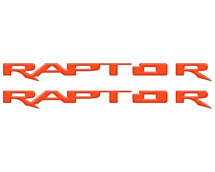 Running Board Emblem Overlays Fits 2017-2025 Ford F-150 Raptor