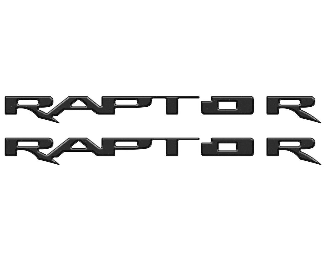 Running Board Emblem Overlays Fits 2017-2025 Ford F-150 Raptor