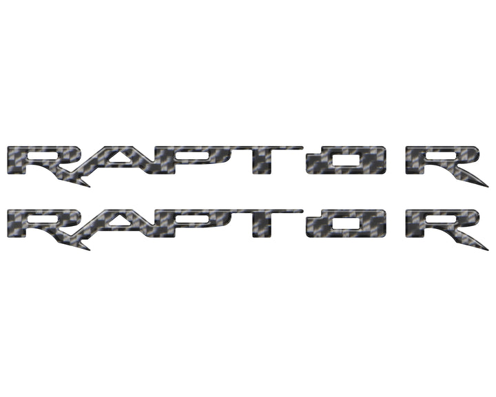 Running Board Emblem Overlays Fits 2017-2025 Ford F-150 Raptor