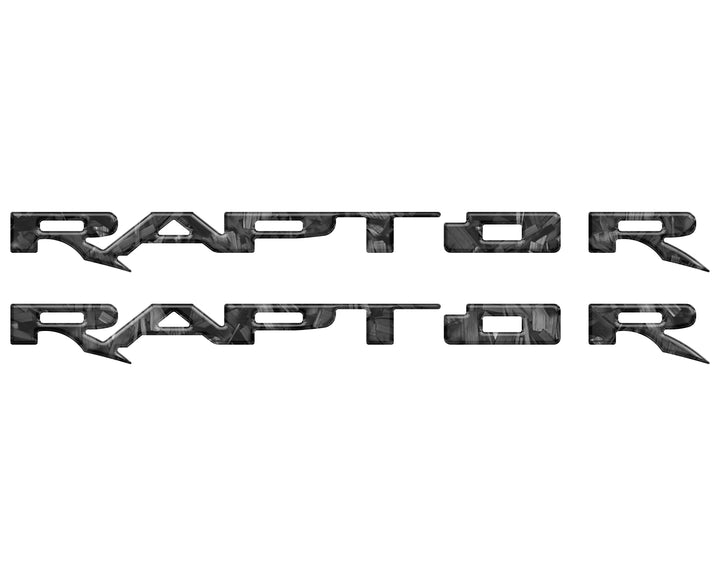 Running Board Emblem Overlays Fits 2017-2025 Ford F-150 Raptor