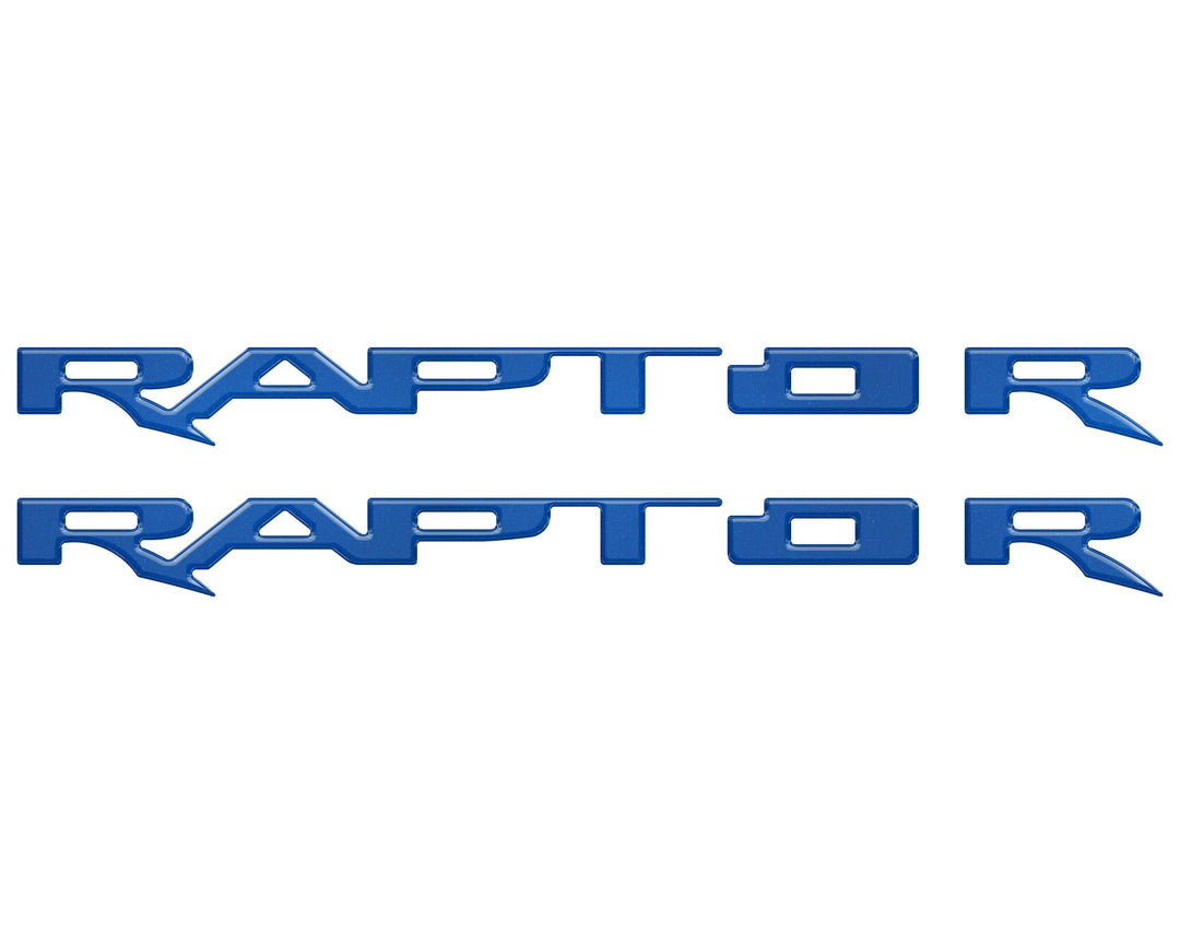 Running Board Emblem Overlays Fits 2017-2025 Ford F-150 Raptor
