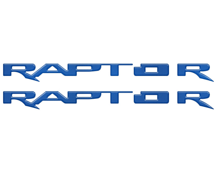 Running Board Emblem Overlays Fits 2017-2025 Ford F-150 Raptor