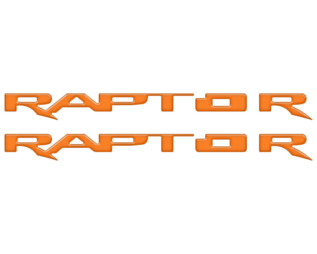 Running Board Emblem Overlays Fits 2017-2025 Ford F-150 Raptor