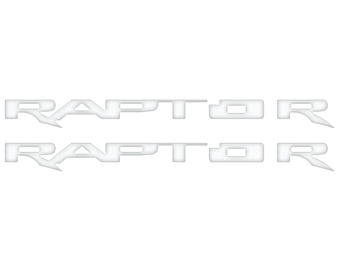 Running Board Emblem Overlays Fits 2017-2025 Ford F-150 Raptor