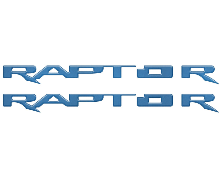 Running Board Emblem Overlays Fits 2017-2025 Ford F-150 Raptor