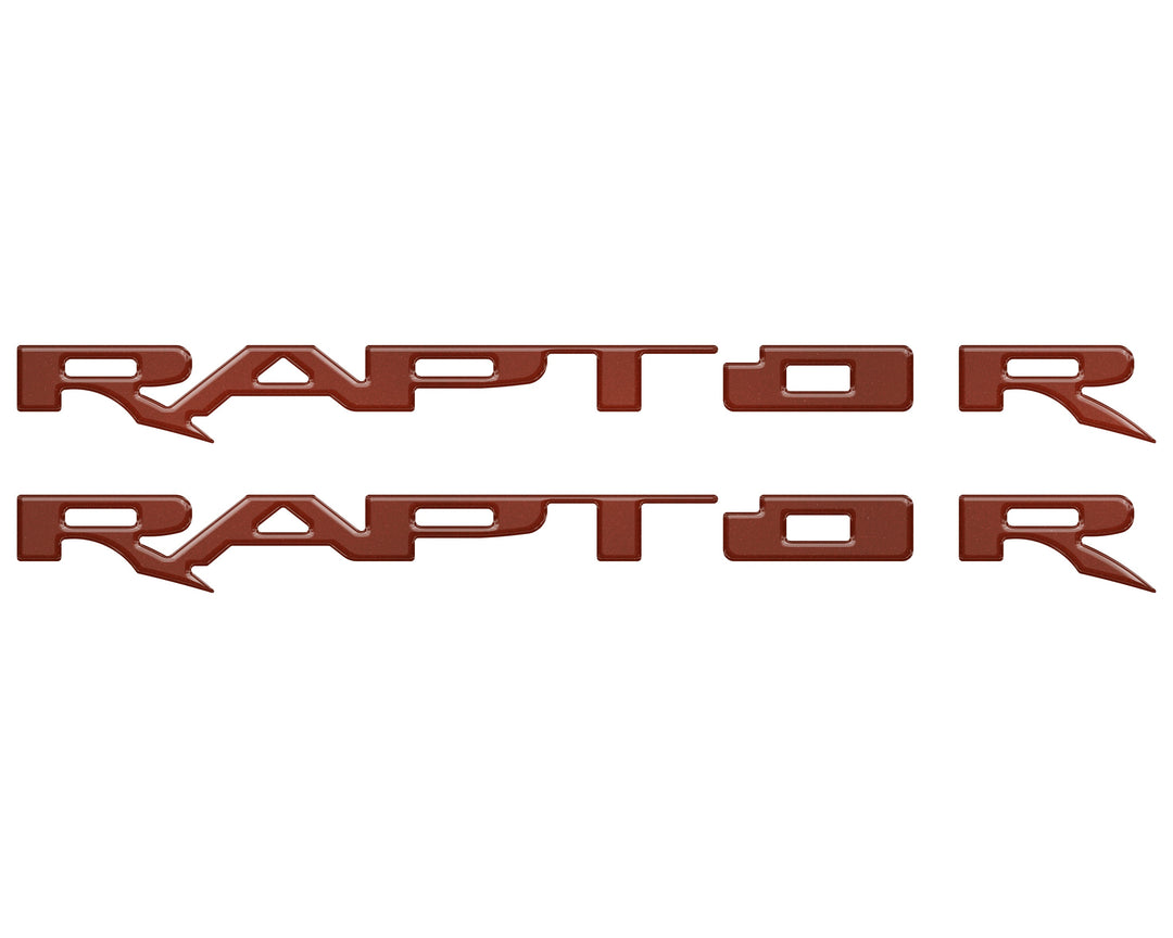 Running Board Emblem Overlays Fits 2017-2025 Ford F-150 Raptor