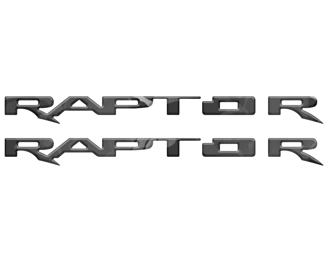Running Board Emblem Overlays Fits 2017-2025 Ford F-150 Raptor