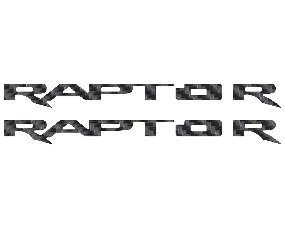 Running Board Emblem Overlays Fits 2017-2025 Ford F-150 Raptor