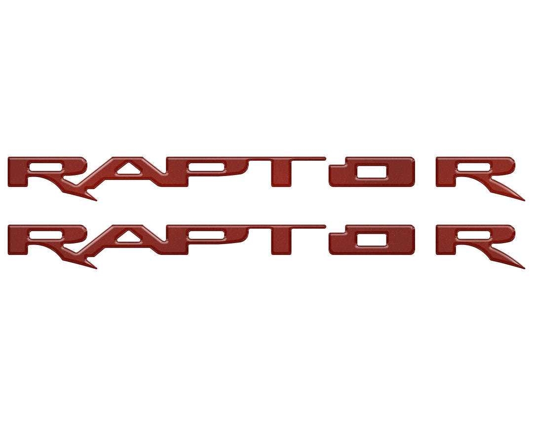 Running Board Emblem Overlays Fits 2017-2025 Ford F-150 Raptor
