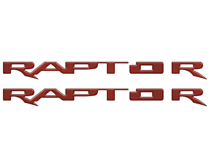 Running Board Emblem Overlays Fits 2017-2025 Ford F-150 Raptor
