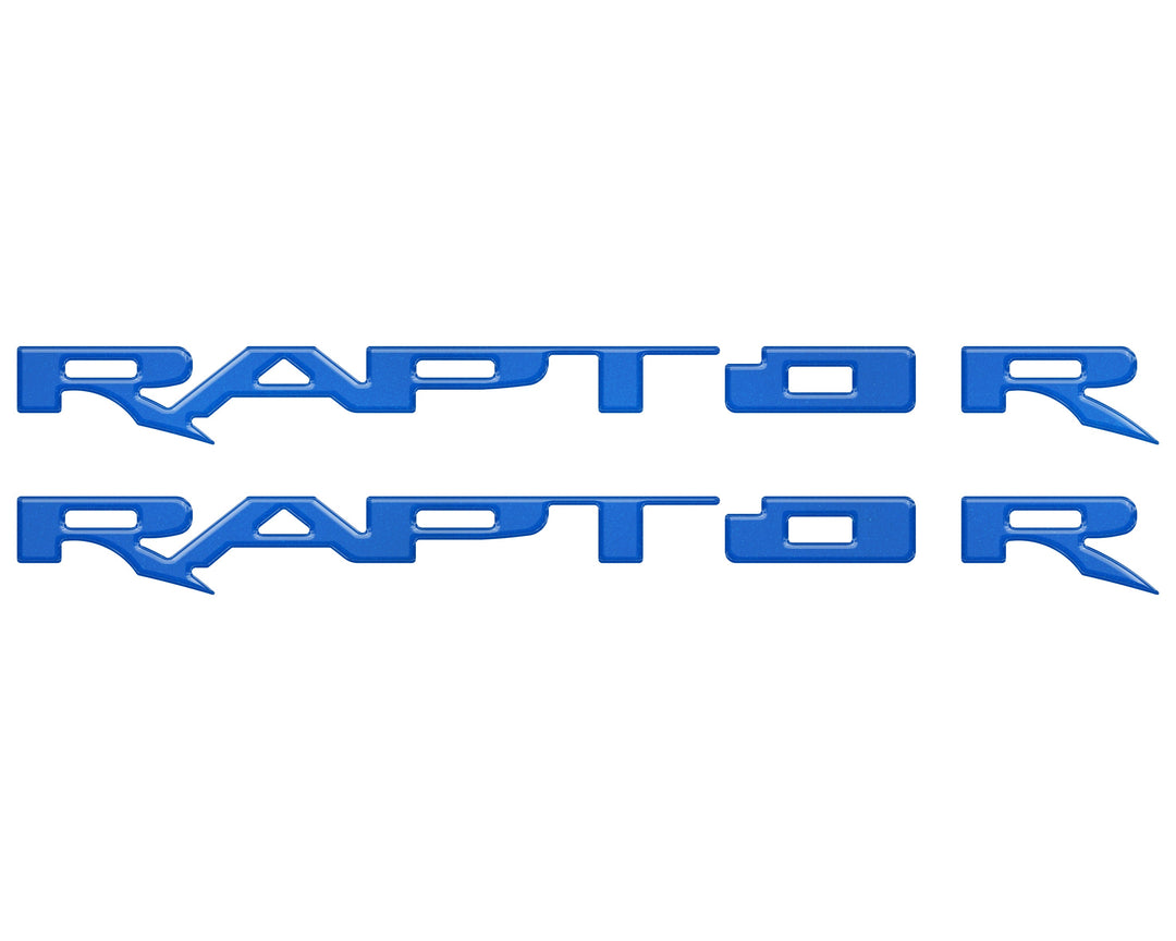 Running Board Emblem Overlays Fits 2017-2025 Ford F-150 Raptor