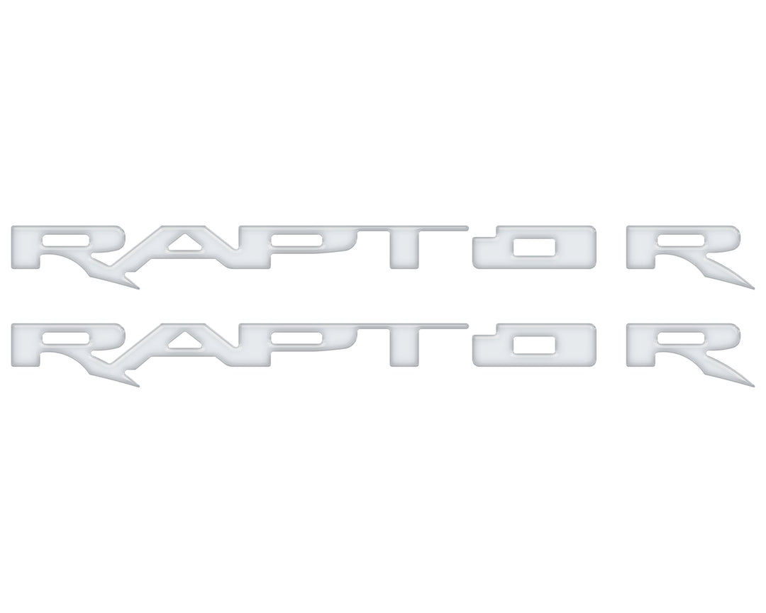 Running Board Emblem Overlays Fits 2017-2025 Ford F-150 Raptor
