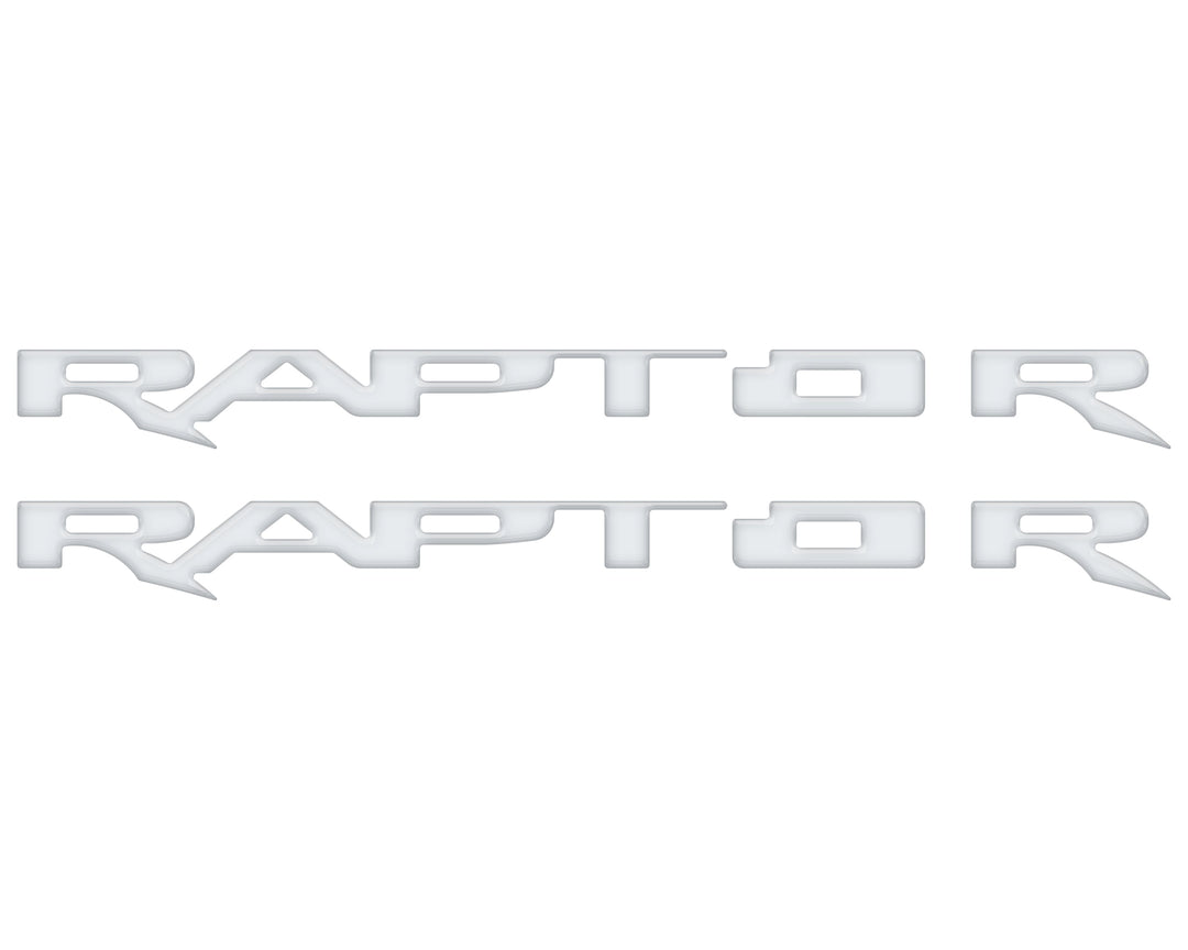 Running Board Emblem Overlays Fits 2017-2025 Ford F-150 Raptor