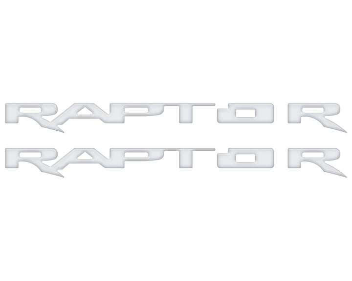Running Board Emblem Overlays Fits 2017-2025 Ford F-150 Raptor