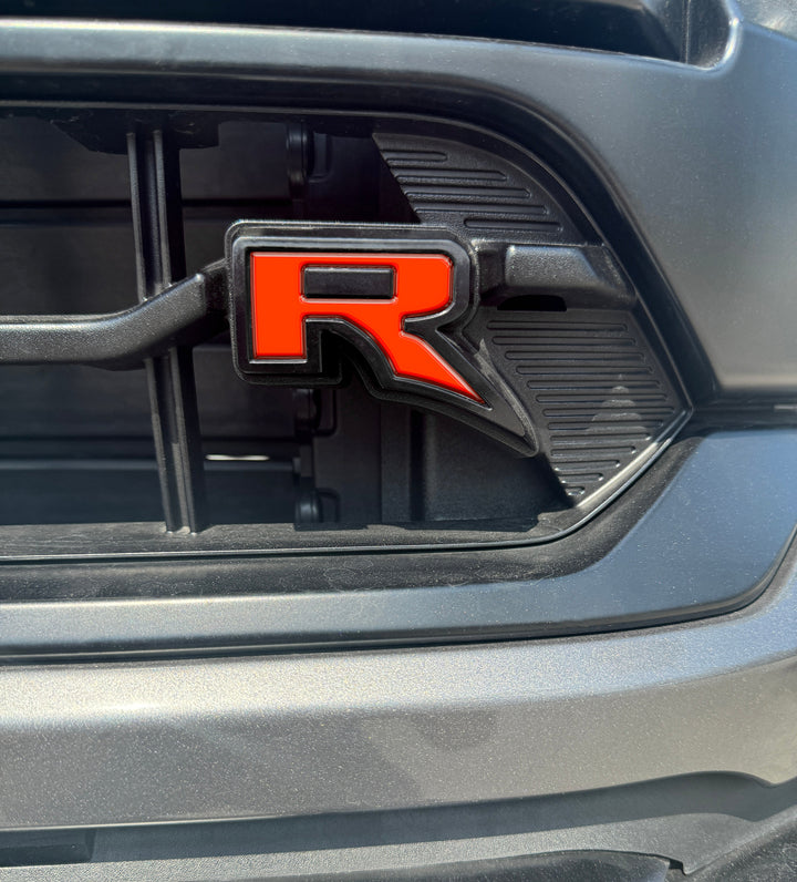 Raptor "R" Grille Letter Inserts Fits 2022-2025 Ford F-150