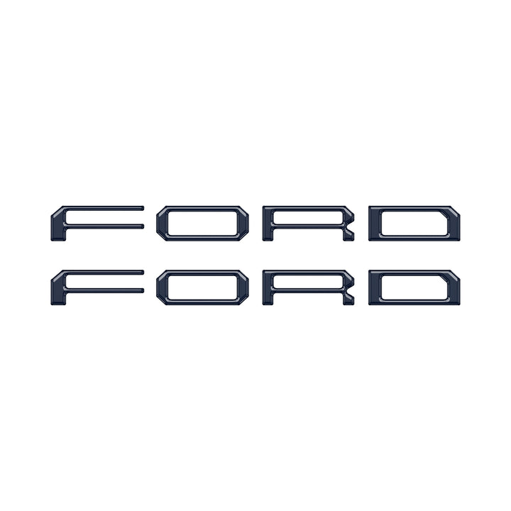 Tremor/Raptor Running Board Letter Inserts Fits 2025-2026 Ford F-150