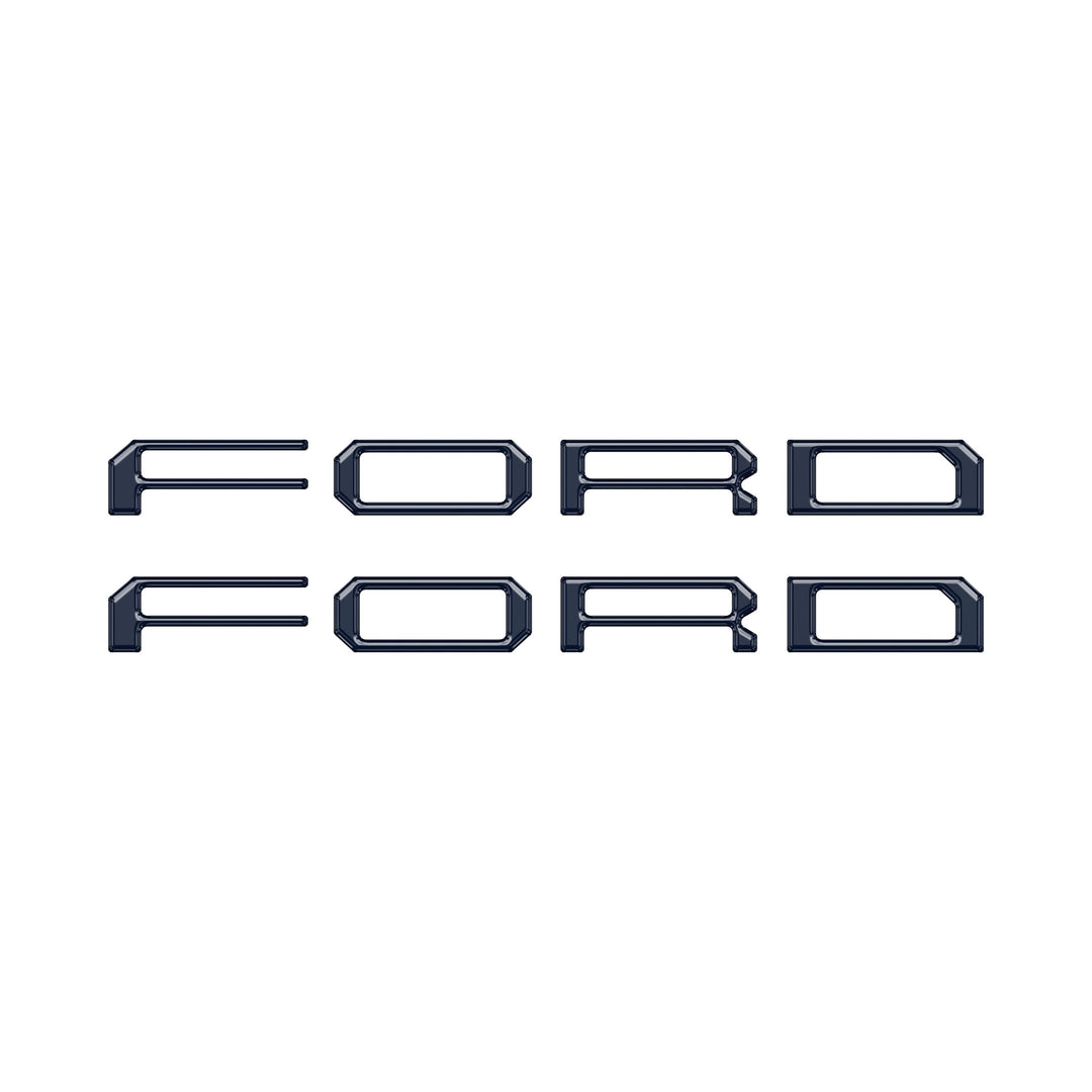Tremor Running Board Letter Inserts Fits 2020-2026 Ford Super Duty Tremor