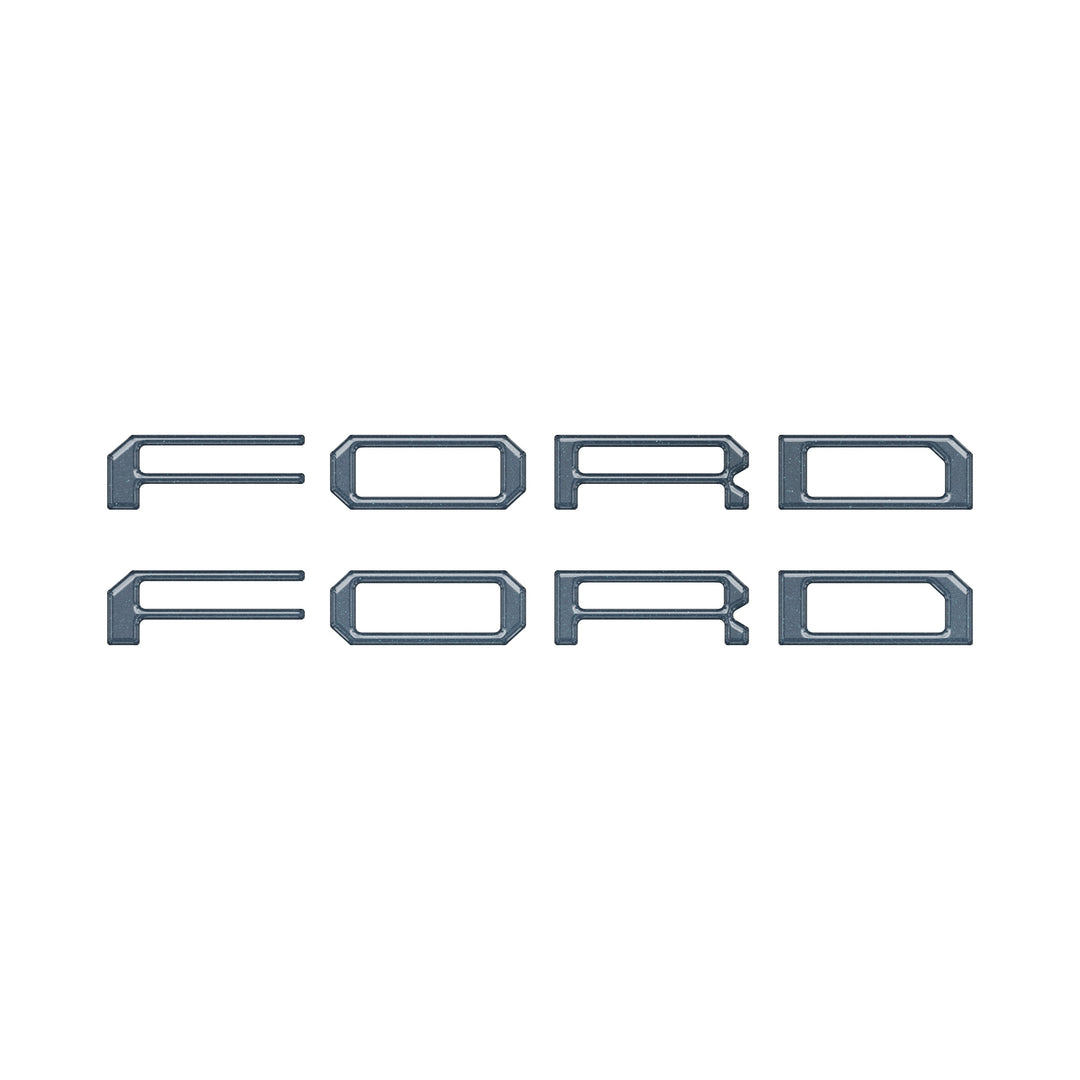 Tremor/Raptor Running Board Letter Inserts Fits 2025-2026 Ford F-150