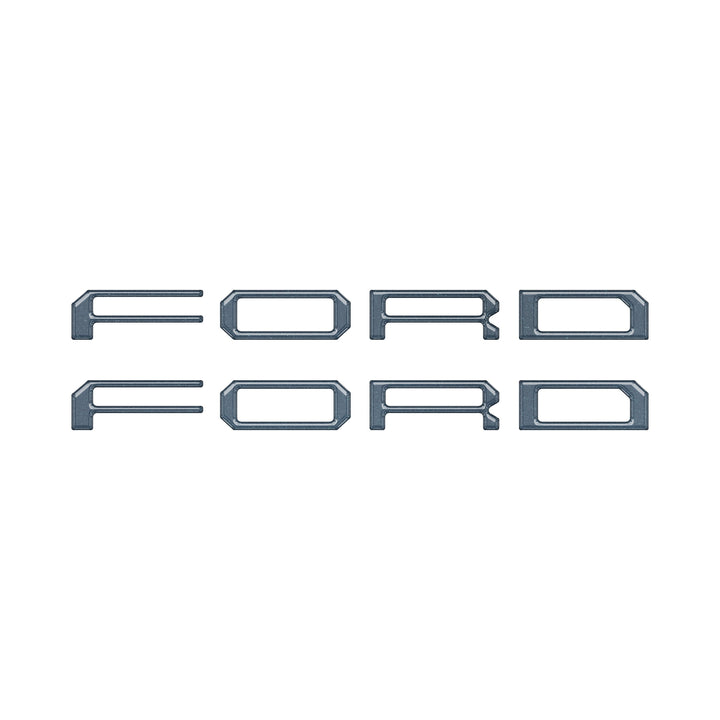 Tremor/Raptor Running Board Letter Inserts Fits 2025-2026 Ford F-150