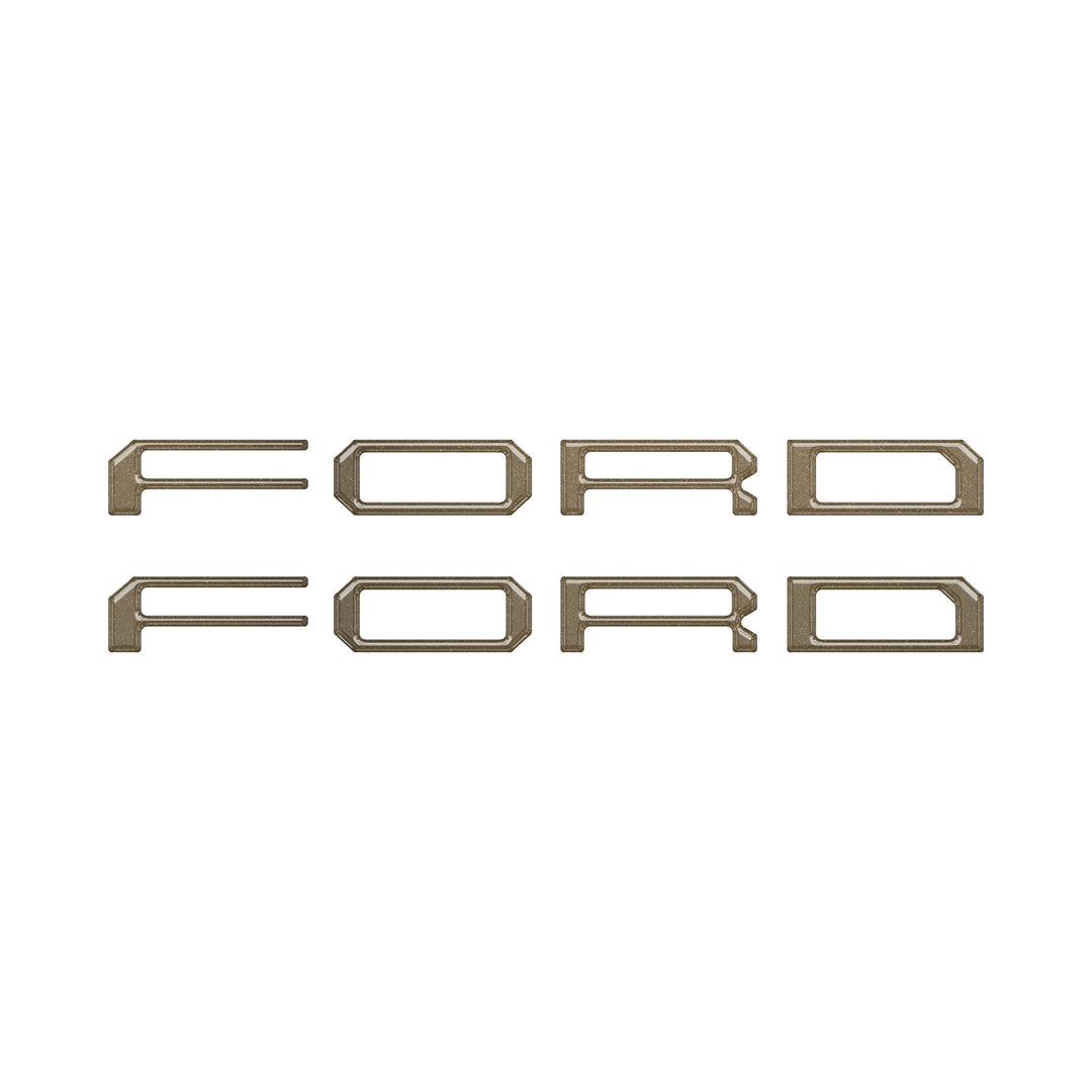 Tremor Running Board Letter Inserts Fits 2021-2024 Ford F-150