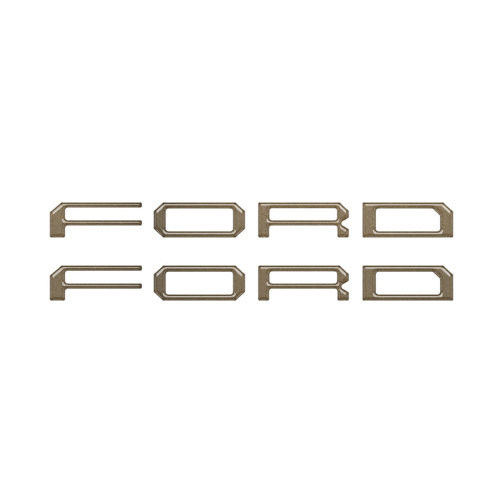 Tremor Running Board Letter Inserts Fits 2021-2024 Ford F-150