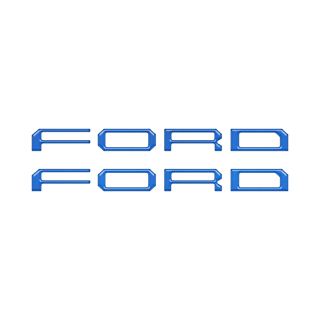 Tremor/Raptor Running Board Letter Inserts Fits 2025-2026 Ford F-150