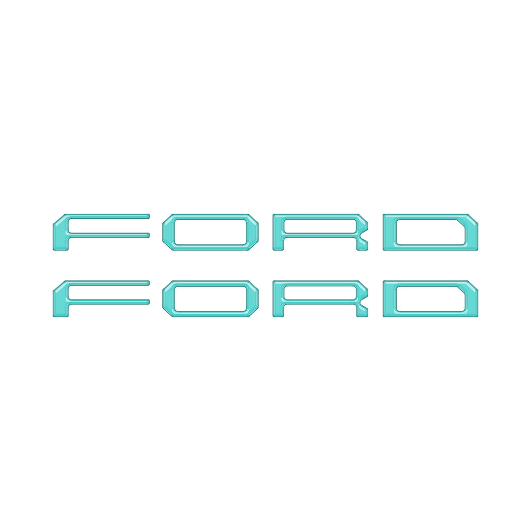 Tremor Running Board Letter Inserts Fits 2020-2026 Ford Super Duty Tremor