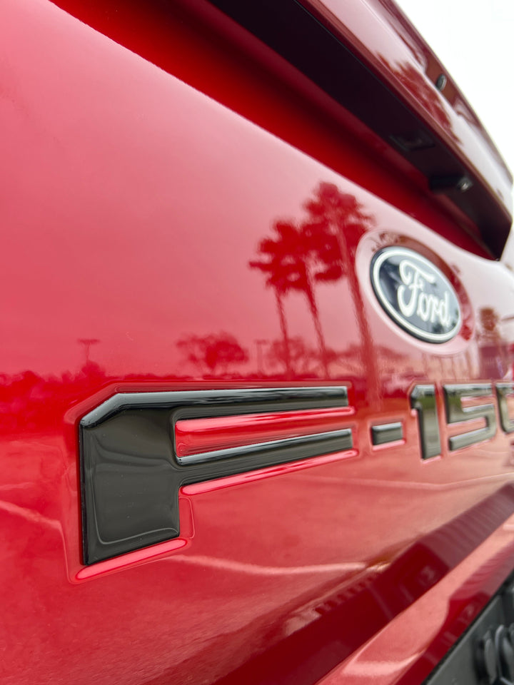 Tailgate Letter Inserts Fits 2021-2025 Ford F-150